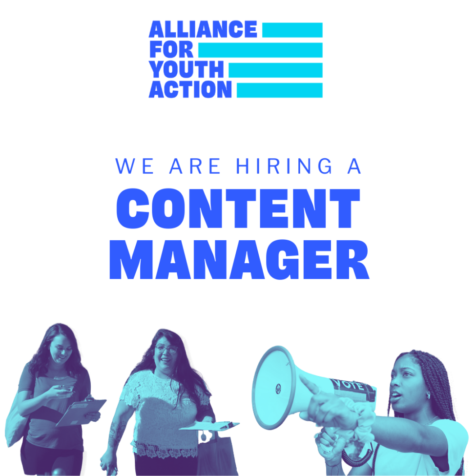 We are hiring a content manager