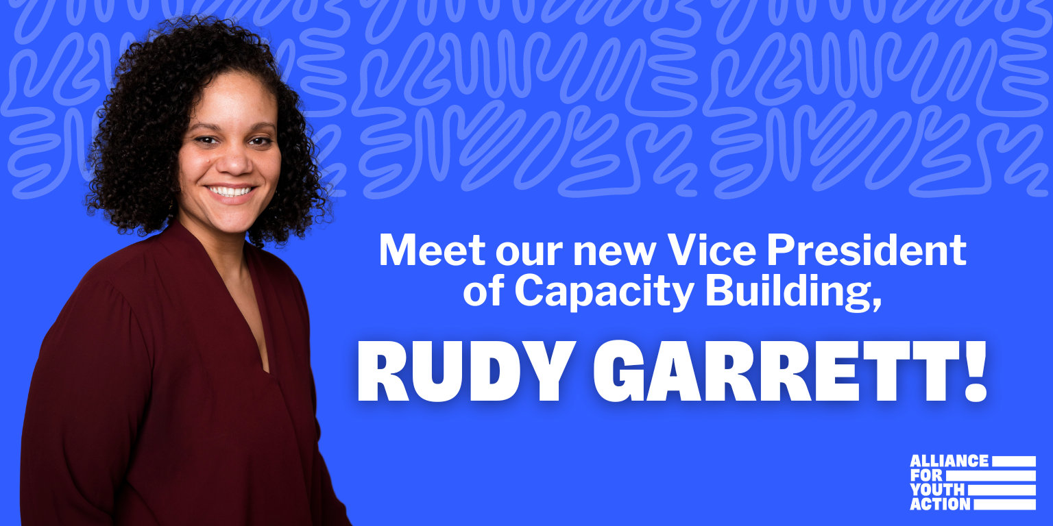 Meet our new Vice President of Capacity Building, Rudy Garrett!